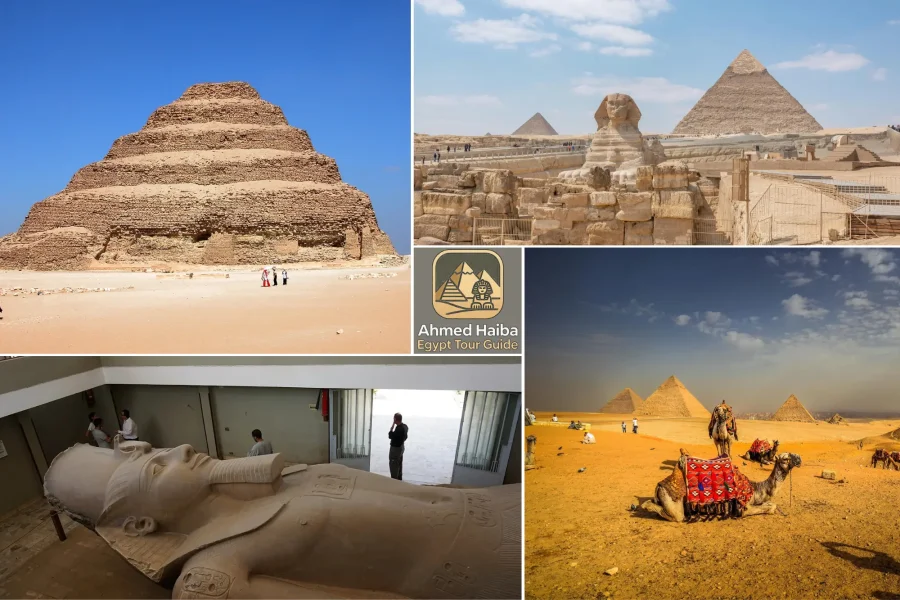 Pyramids of giza and saqqara 2