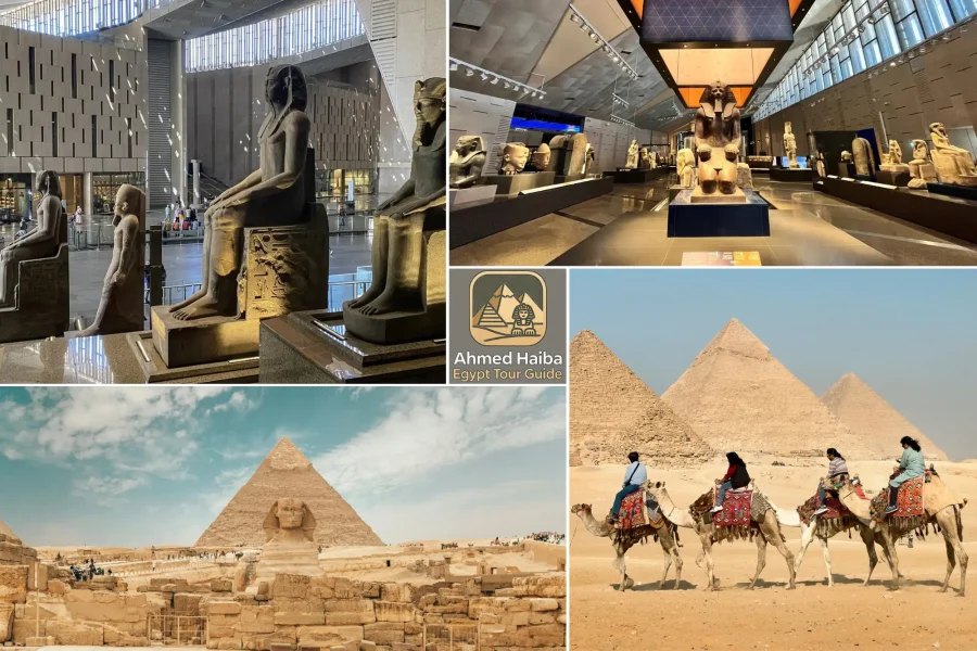 Grand egyptian museum and giza pyramids tour 1