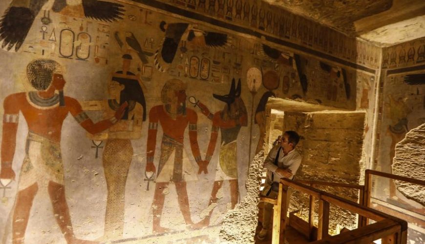 Egypt luxor amenhotep iii tomb restoration open