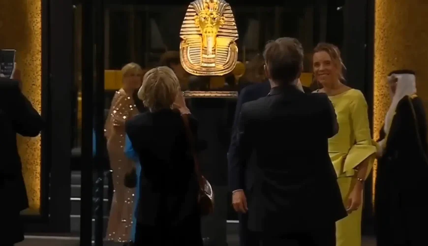 Tutankhamun galleries at the grand egyptian museum